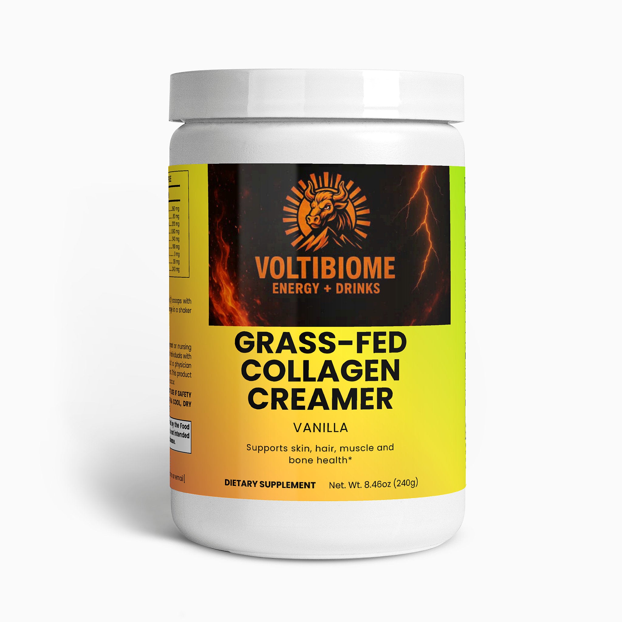 Grass-Fed Collagen Creamer (Vanilla)