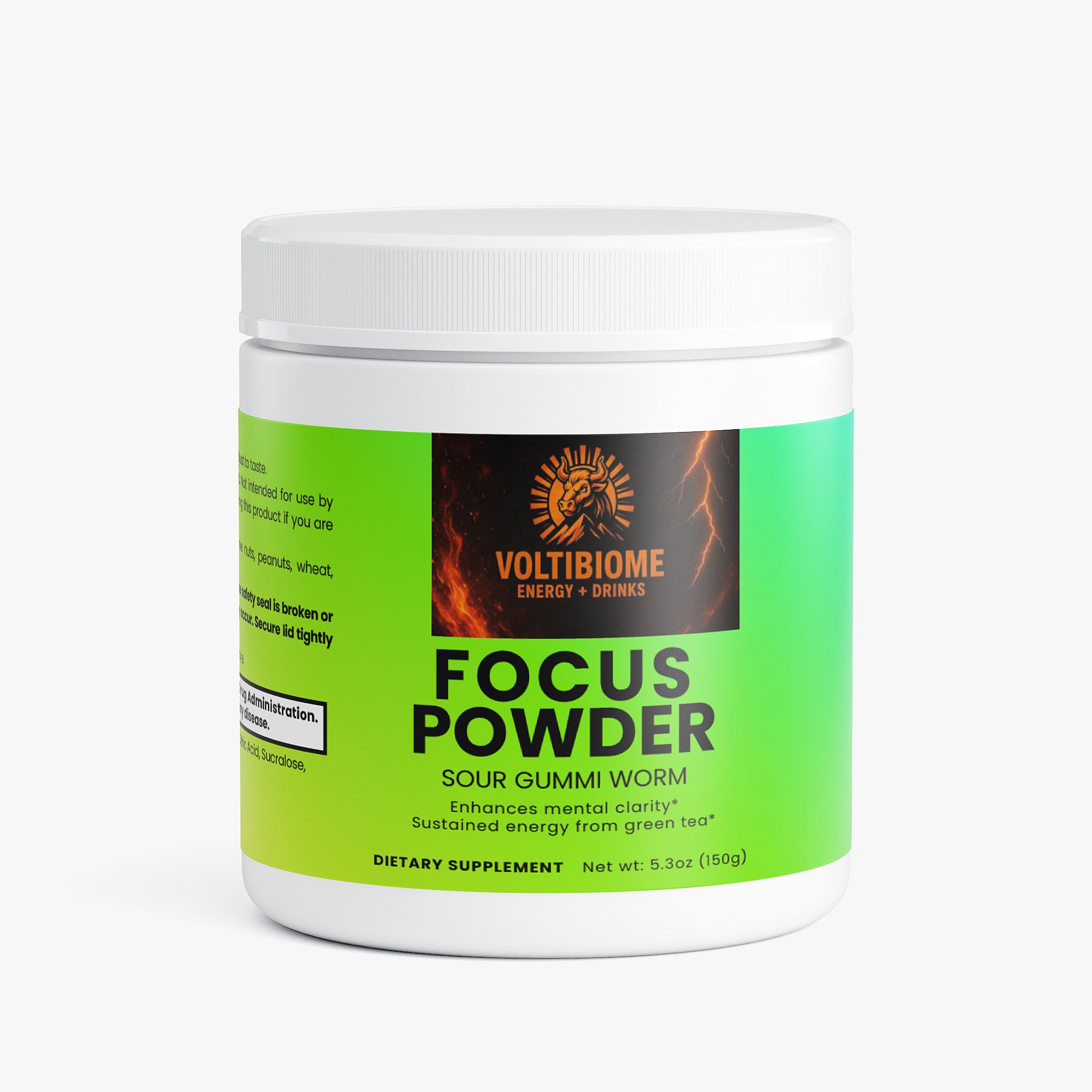 Focus Powder (Sour Gummi Worm)