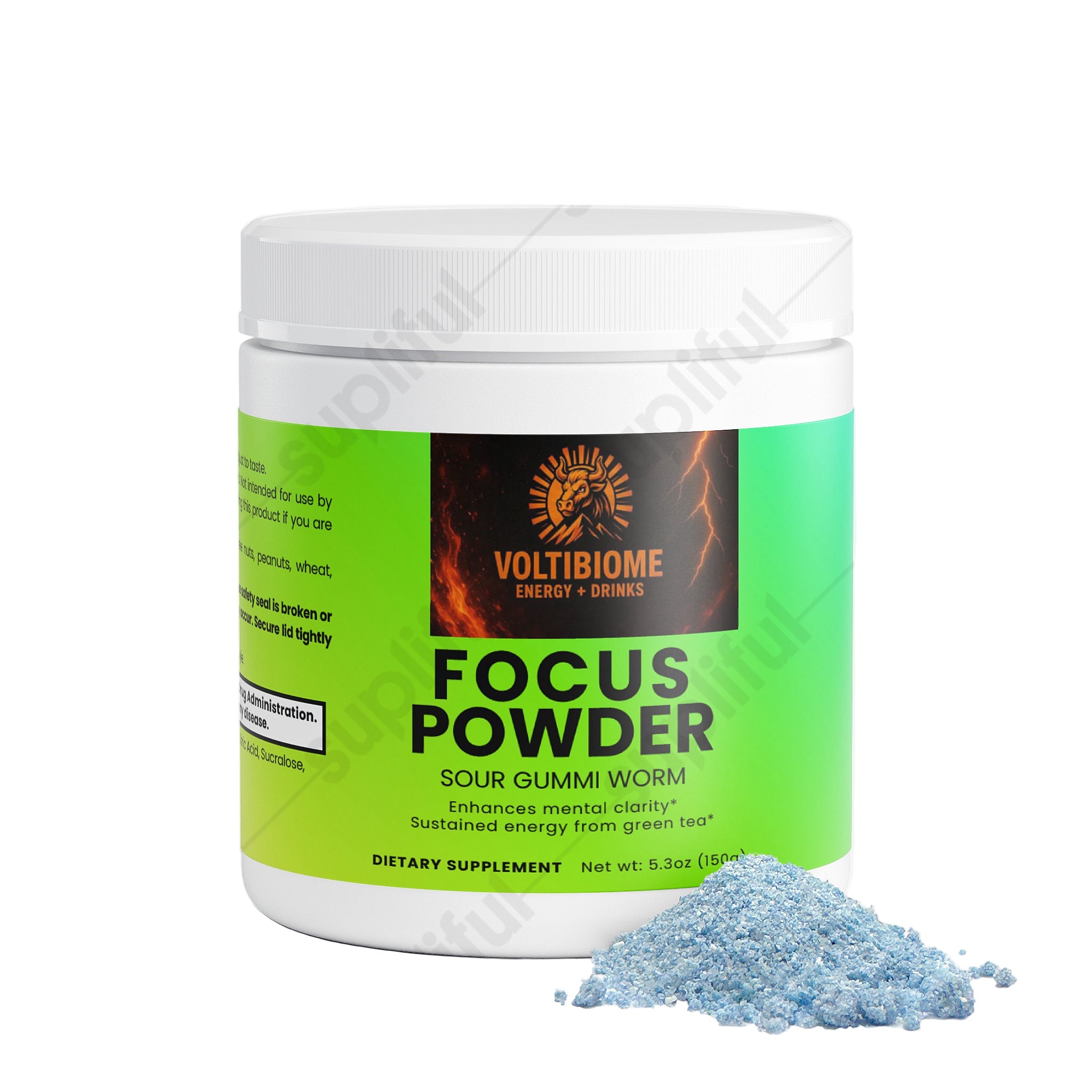 Focus Powder (Sour Gummi Worm)