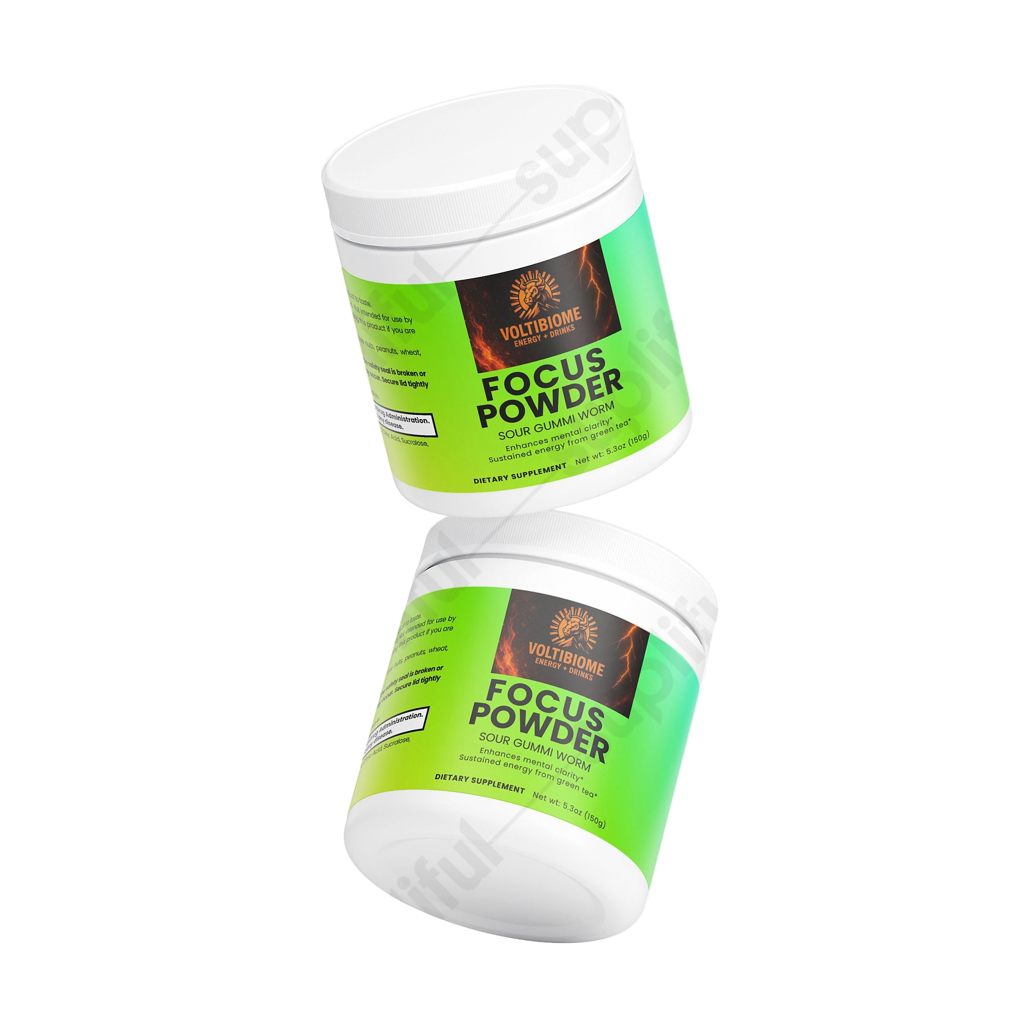 Focus Powder (Sour Gummi Worm)