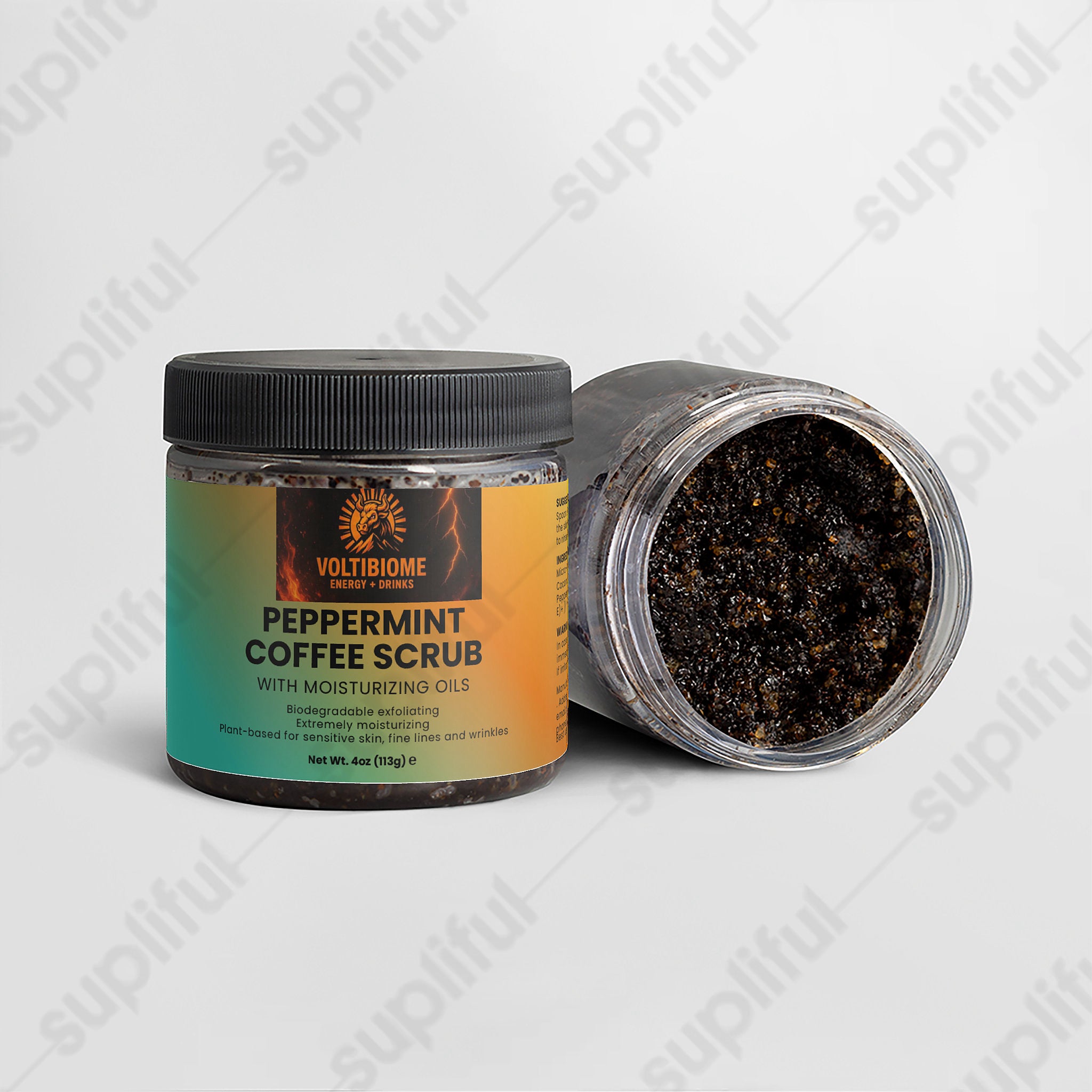 Peppermint Coffee Scrub