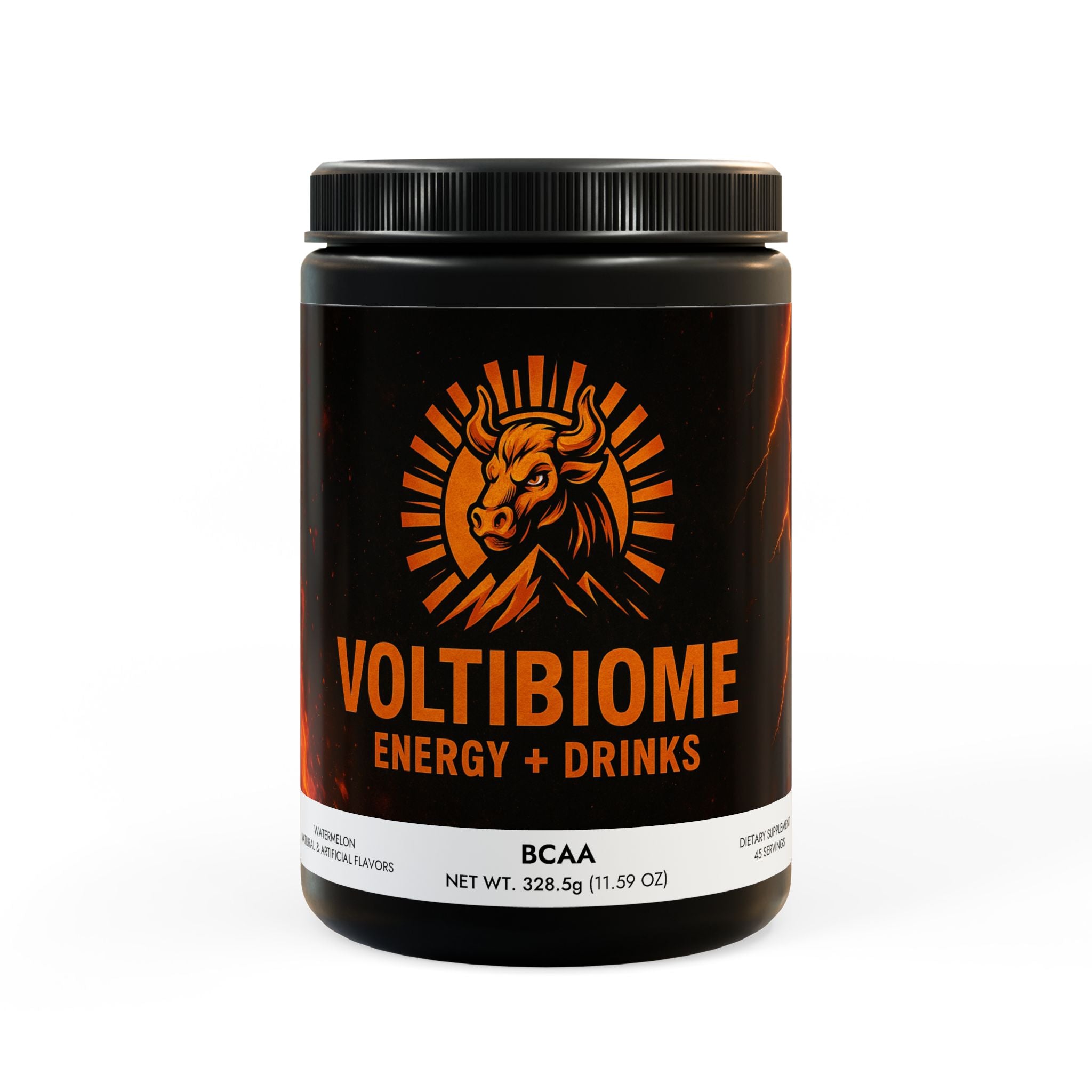 BCAA Supplement, Watermelon (325g, 11.46oz, 45 servings)