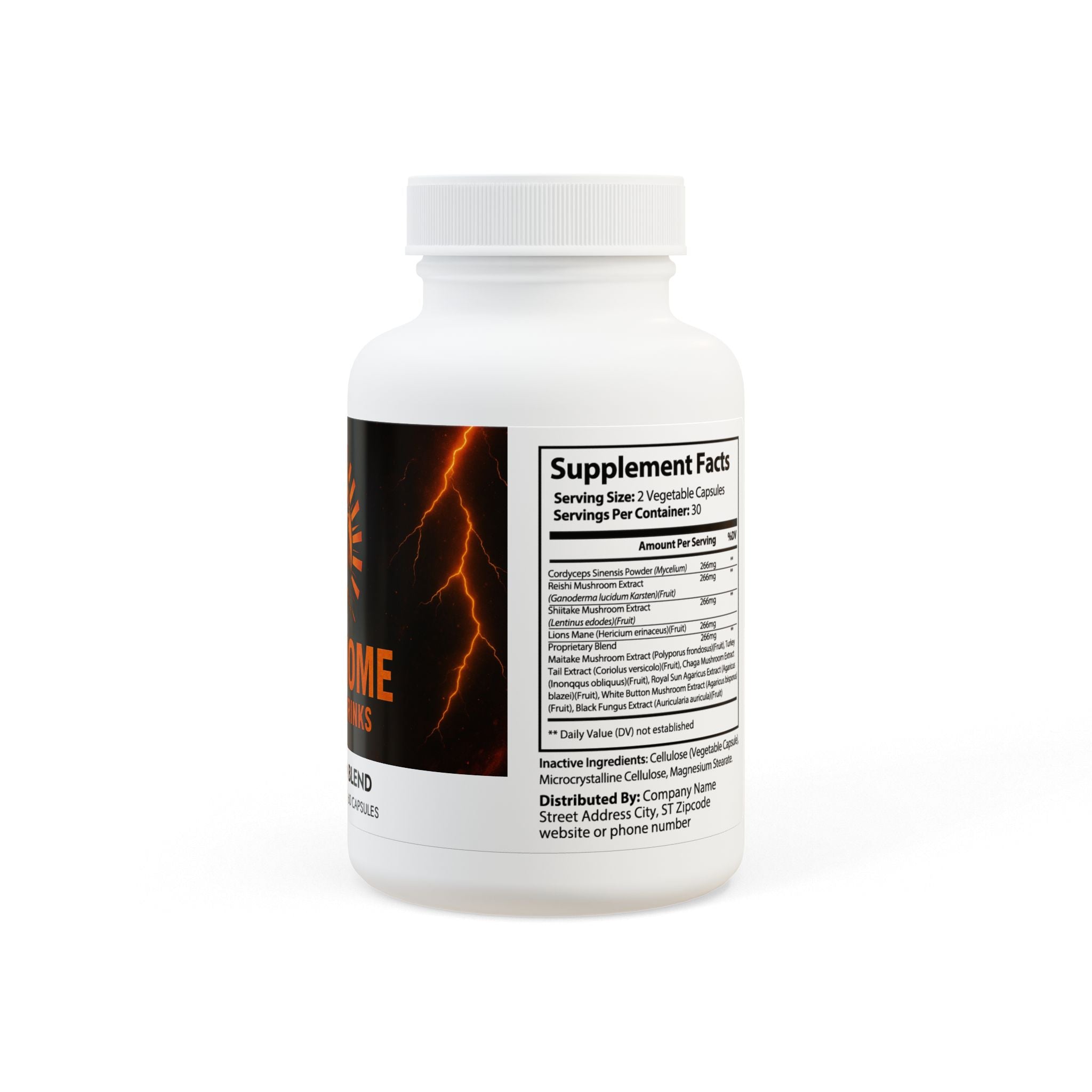 Mushroom Blend Supplement (60 Capsules)