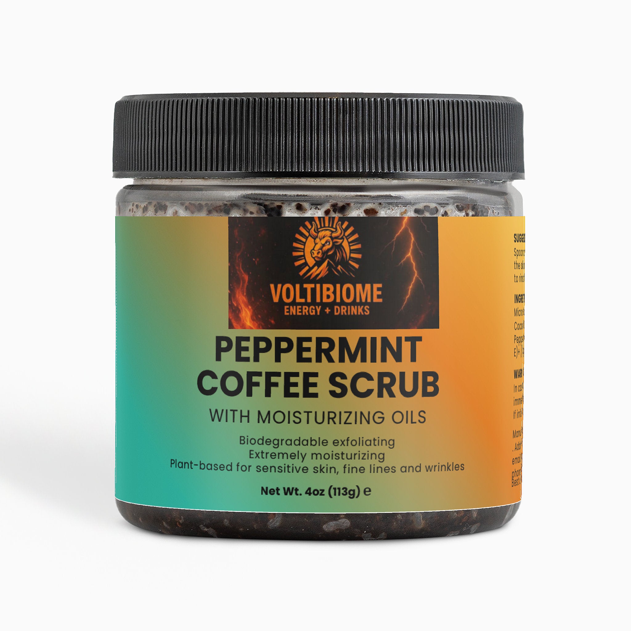 Peppermint Coffee Scrub